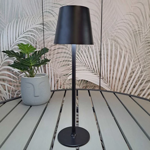 LÁMPARA DE MESA LED RECARGABLE INALÁMBRICA 229LM NEGRA IP44 SIRANA LÁMPARA DE MESA LED RECARGABLE INALÁMBRICA 229LM NEGRA IP44 SIRANA