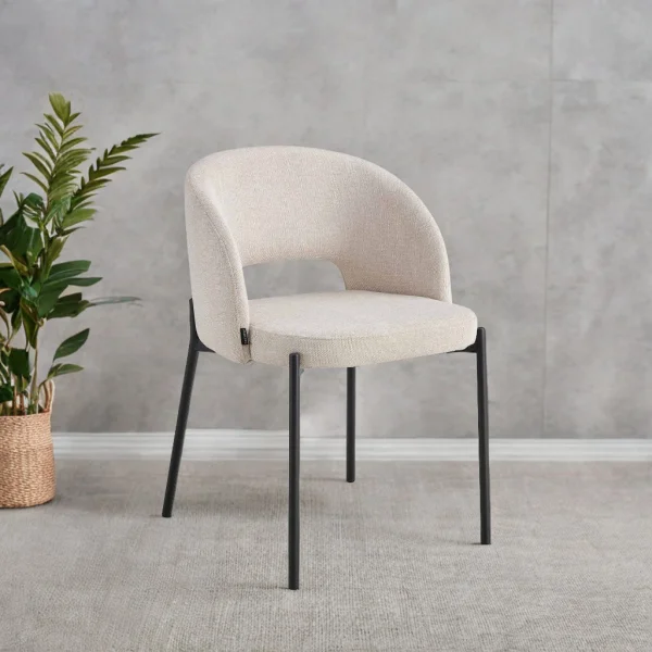 SILLA TAPIZADA ARENA CLOTILDE SILLA TAPIZADA ARENA CLOTILDE