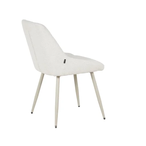 SILLA DE COMEDOR TAPIZADA ARENA PATA BEIGE WESKA SILLA DE COMEDOR TAPIZADA ARENA PATA BEIGE WESKA