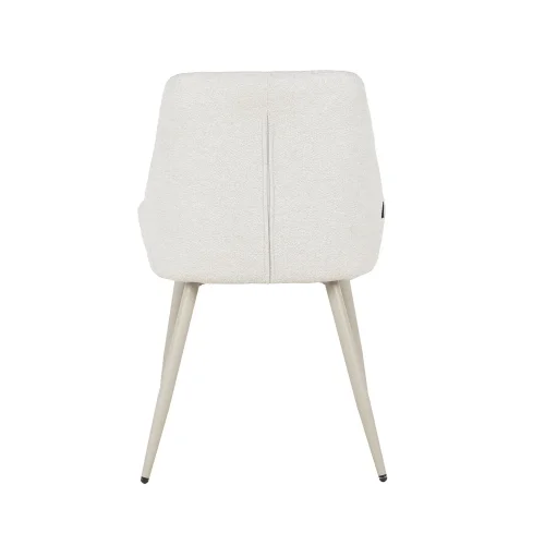 SILLA DE COMEDOR TAPIZADA ARENA PATA BEIGE WESKA SILLA DE COMEDOR TAPIZADA ARENA PATA BEIGE WESKA