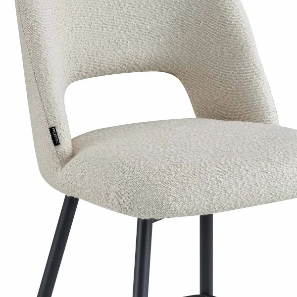 TABURETE TAPIZADO ARENA EBONY