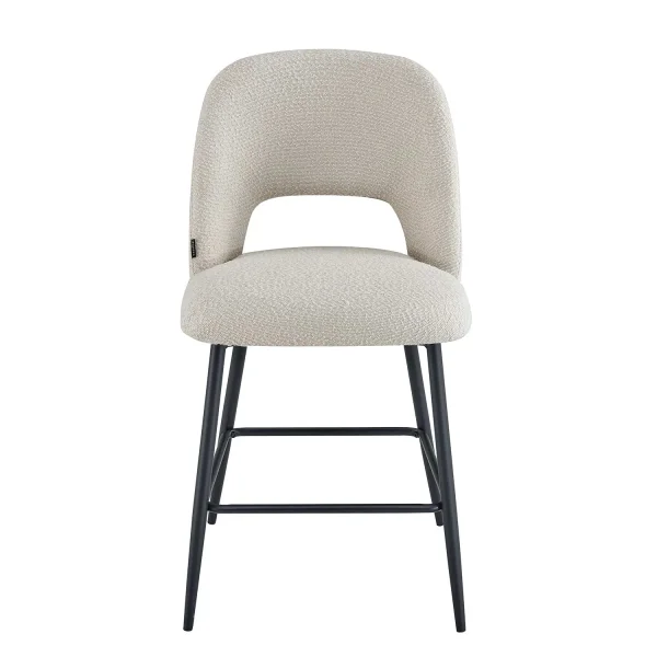 TABURETE TAPIZADO ARENA EBONY