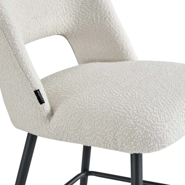 TABURETE TAPIZADO ARENA EBONY