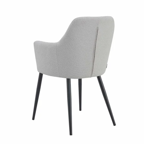 SILLÓN GUNNAR TEXTIL GRIS PATAS NEGRAS SILLÓN GUNNAR TEXTIL GRIS PATAS NEGRAS