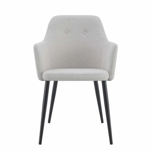 SILLÓN GUNNAR TEXTIL GRIS PATAS NEGRAS SILLÓN GUNNAR TEXTIL GRIS PATAS NEGRAS