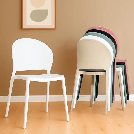 SILLA APILABLE BLANCA HARLEM