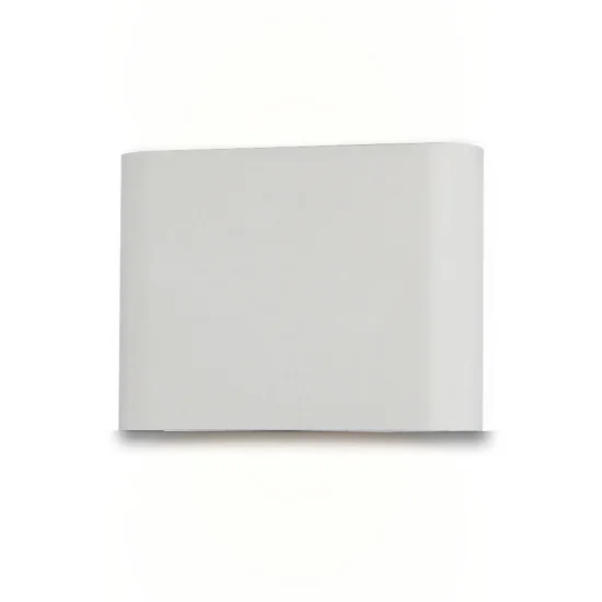 APLIQUE EXTERIOR LED 6 W 4000K IP65 BLANCO CALATEA