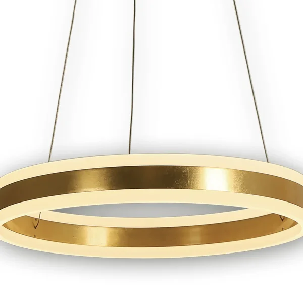 LÁMPARA DE TECHO LED 37W 3000K-6000K DORADO ISADORA