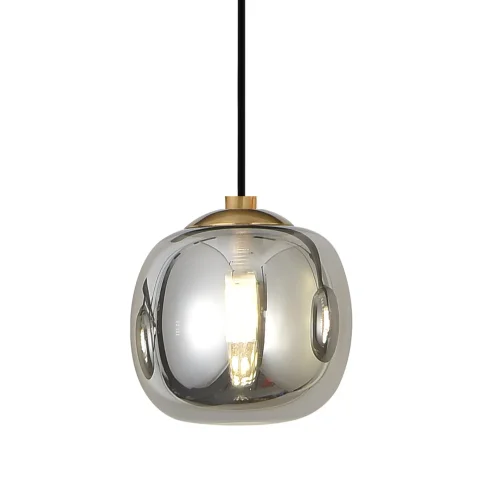 LÁMPARA DE TECHO 1 LUZ TULIPA FUME Ø15CM G9 NICOLETTA