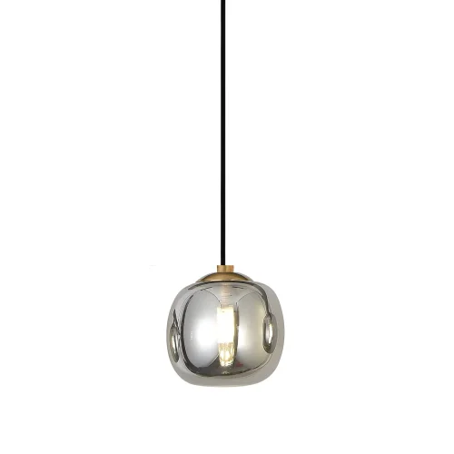 LÁMPARA DE TECHO 1 LUZ TULIPA FUME Ø12CM G9 NICOLETTA