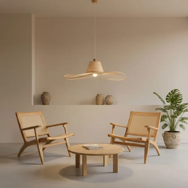 SILLÓN MADERA DE OLMO NATURAL EINAR