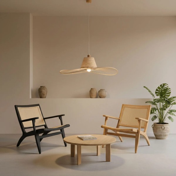 SILLÓN MADERA DE OLMO NEGRO EINAR