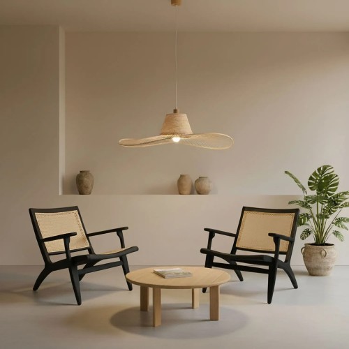 SILLÓN MADERA DE OLMO NEGRO EINAR