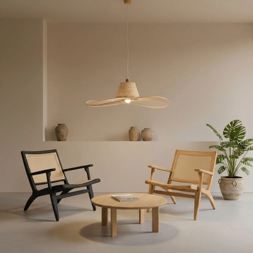 SILLÓN MADERA DE OLMO NATURAL EINAR