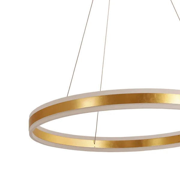 LÁMPARA DE TECHO LED 51W 3000K-6000K DORADO ISADORA