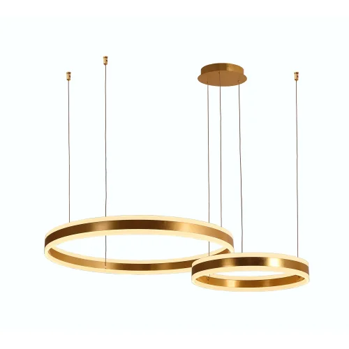 LÁMPARA DE TECHO LED 51W 3000K-6000K DORADO ISADORA