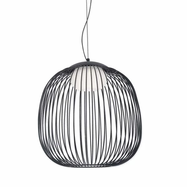 LÁMPARA DE TECHO LED 13W 3000K-4000K-6000K Ø40CM NEGRO ARVEN