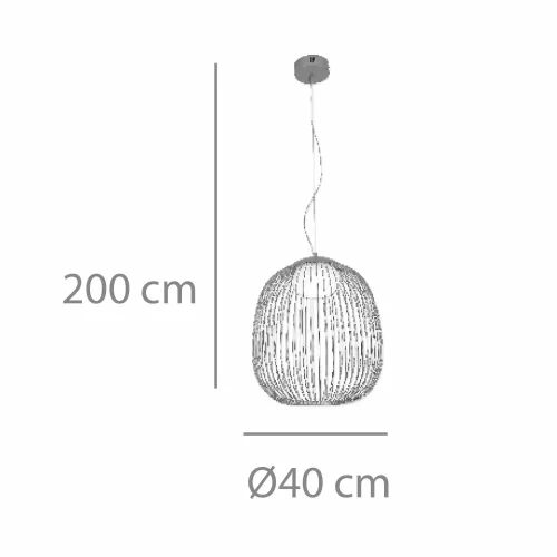 LÁMPARA DE TECHO LED 13W 3000K-4000K-6000K Ø40CM NEGRO ARVEN