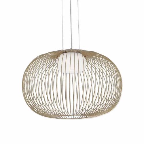 LÁMPARA DE TECHO LED 15W 3000K-4000K-6000K Ø60CM DORADO ARVEN