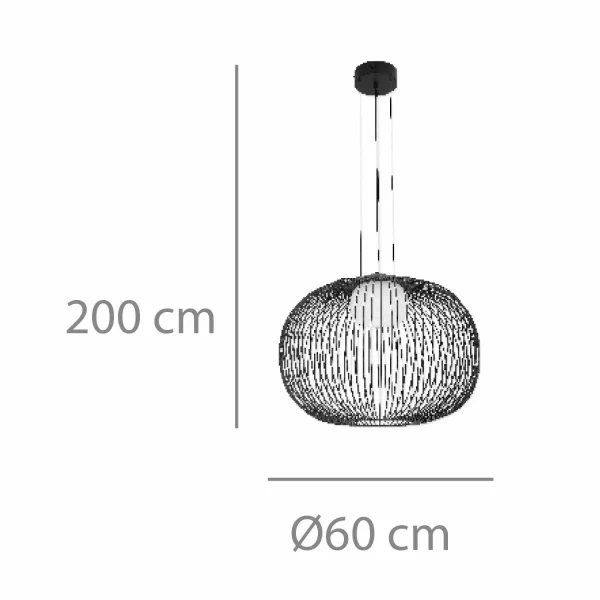 LÁMPARA DE TECHO LED 15W 3000K-4000K-6000K Ø60CM DORADO ARVEN