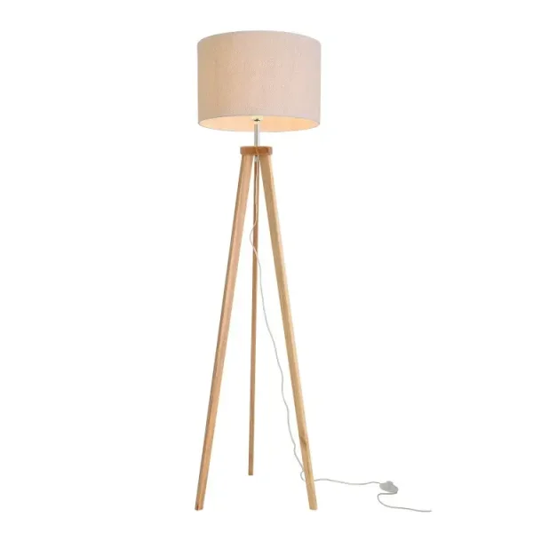 LÁMPARA DE PIE ENGDAHL PANTALLA BLANCA