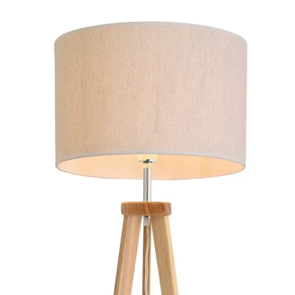 LÁMPARA DE PIE ENGDAHL PANTALLA BLANCA