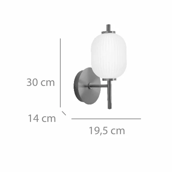 APLIQUE LED 8W 3000-6000K TÁCTIL ANEKA