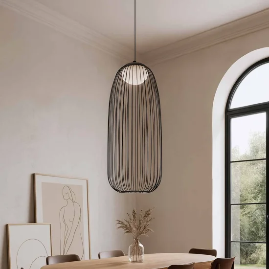 LÁMPARA DE TECHO LED 13W 3000K-4000K-6000K Ø30CM NEGRO ARVEN