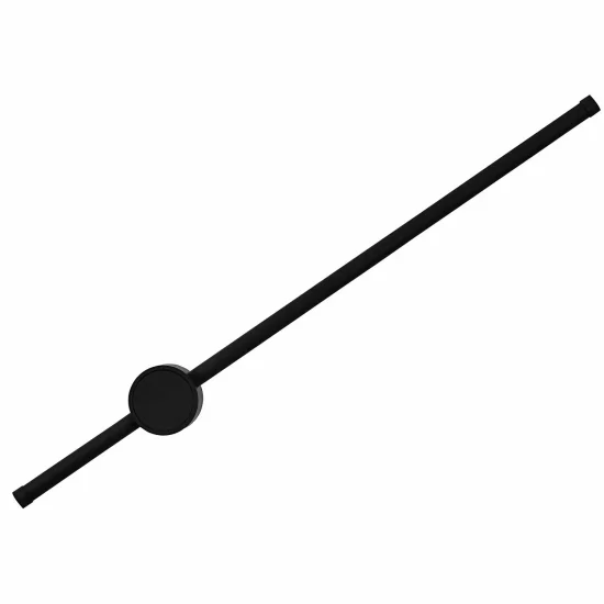 APLIQUE LED 8W 3000K ACERO PINTADO NEGRO 60CM MIREA 2