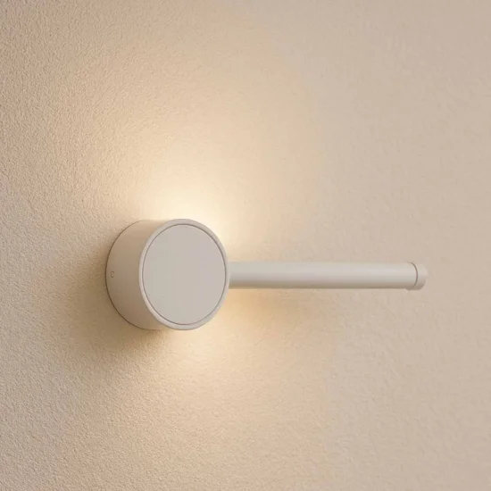 APLIQUE LED 6W 3000K ACERO PINTADO BLANCO 40CM MIREA