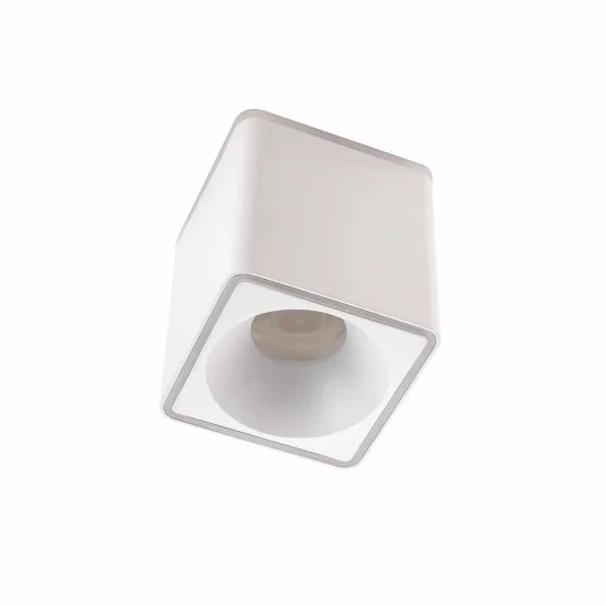FOCO DE SUPERFICIE CUADRADO LED 14W 4000K 9x9CM BLANCO