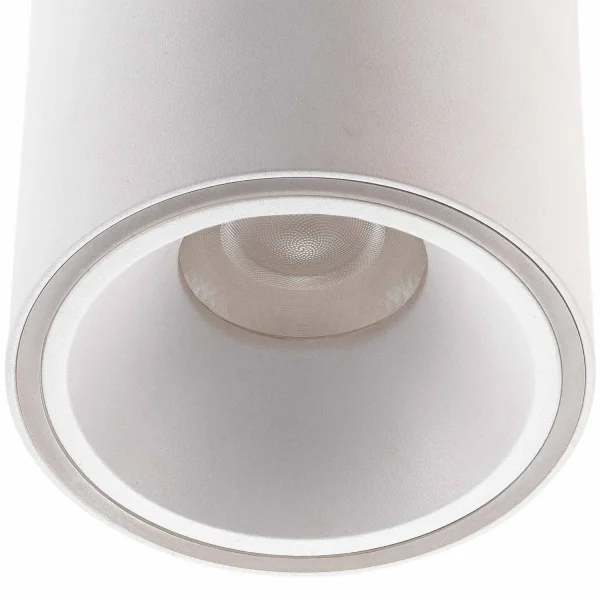 FOCO DE SUPERFICIE CILINDRICO LED 25W 4000K Ø12CM BLANCO