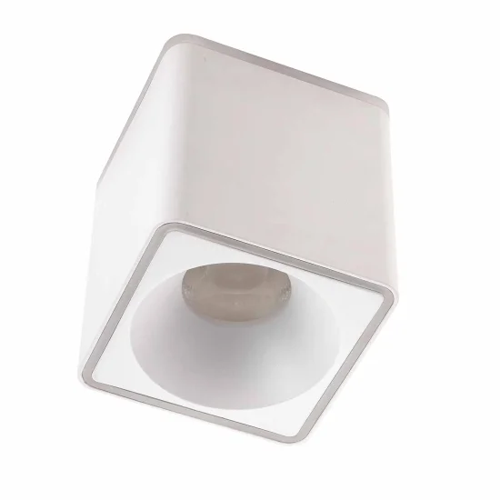 FOCO DE SUPERFICIE CUADRADO LED 25W 4000K 12x12CM BLANCO
