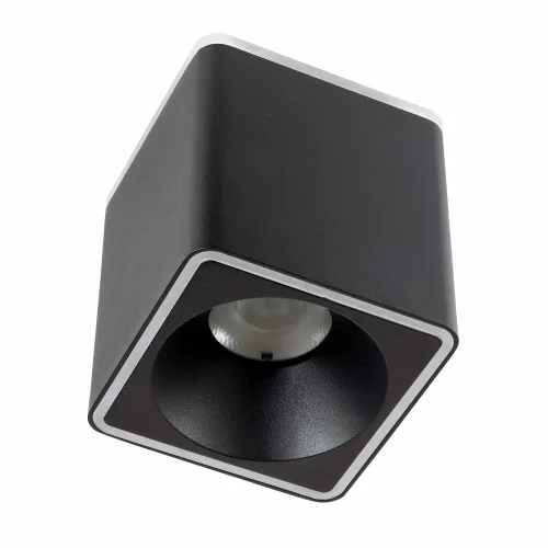 FOCO DE SUPERFICIE CUADRADO LED 25W 4000K 12x12CM NEGRO