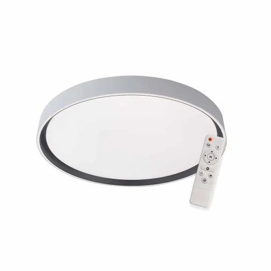 PLAFÓN LED 68W REGULABLE Ø59CM BLANCO/NEGRO ORANE
