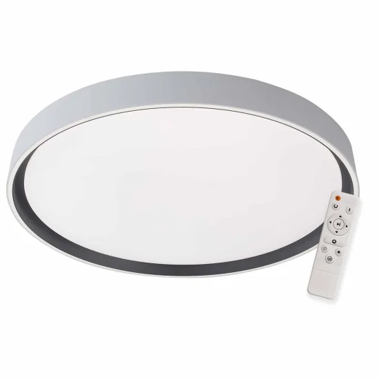 PLAFÓN LED 106W REGULABLE Ø78CM BLANCO/NEGRO ORANE