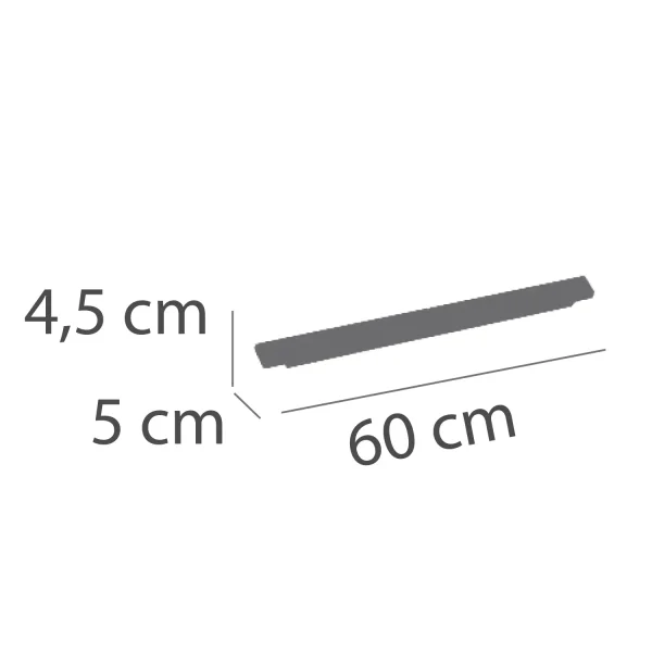 FOCO CARRIL LED 30W 4000K 60CM DIRECCIONAL BLANCO