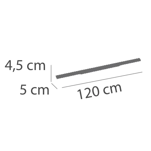 FOCO CARRIL LED 53W 4000K 120CM DIRECCIONAL BLANCO