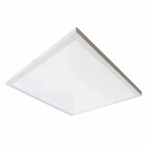 PLAFÓN LED DE SUPERFICIE 48W 4790 LM 60x60cm SELECTOR COLOR ALUMINIO BLANCO