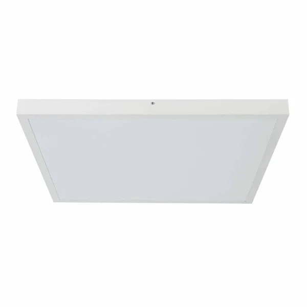 PLAFÓN LED DE SUPERFICIE 48W 4790 LM 60x60cm SELECTOR COLOR ALUMINIO BLANCO