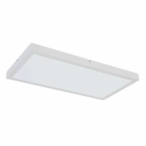 PLAFÓN LED DE SUPERFICIE 28W 2675 LM 30x60cm SELECTOR COLOR ALUMINIO BLANCO