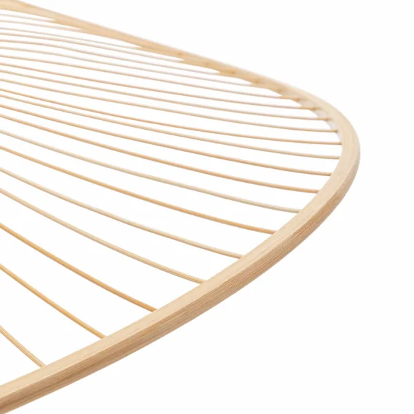 LÁMPARA DE TECHO EN MADERA Y FIBRAS NATURALES Ø80CM E27 SOLMAR