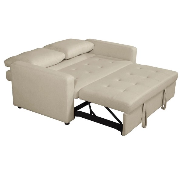 SOFÁ CAMA EN TAPIZADO ARENA TOKIO