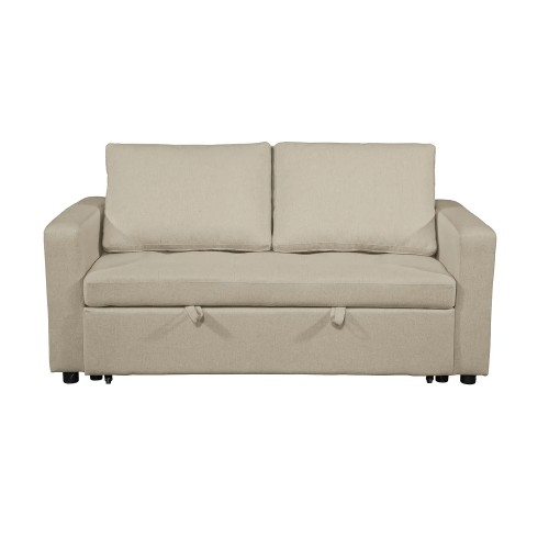 SOFÁ CAMA EN TAPIZADO ARENA TOKIO