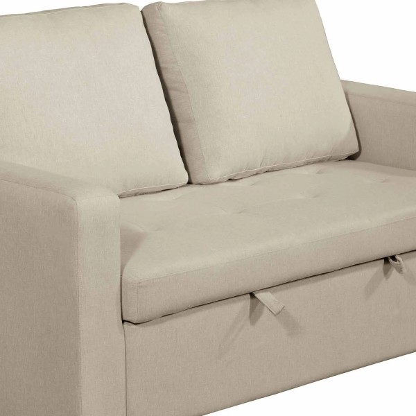 SOFÁ CAMA EN TAPIZADO ARENA TOKIO