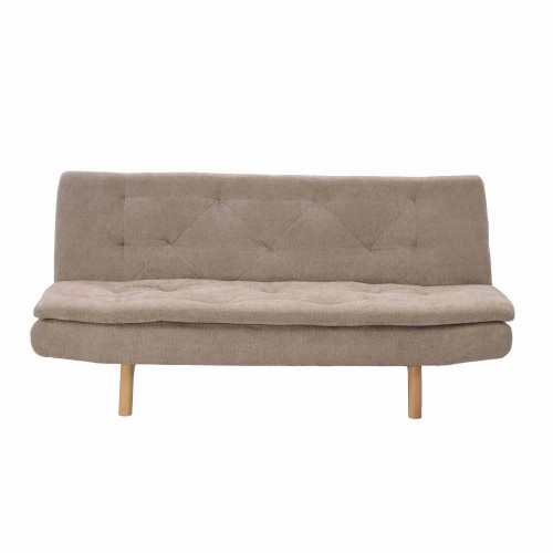 SOFÁ CAMA EN TAPIZADO TEXTIL ARENA VELMA