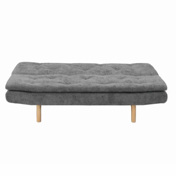 SOFÁ CAMA EN TAPIZADO TEXTIL GRIS MARENGO VELMA