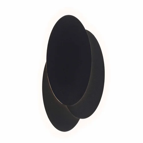 APLIQUE LED DECORATIVO 8W 3000-6000K NEGRO LUNE