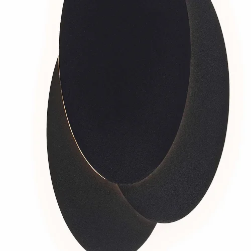 APLIQUE LED DECORATIVO 8W 3000-6000K NEGRO LUNE