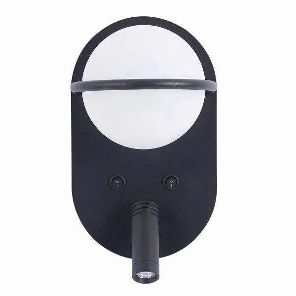 APLIQUE DE PARED LED 6W 3000-6000K NEGRO ASTRA